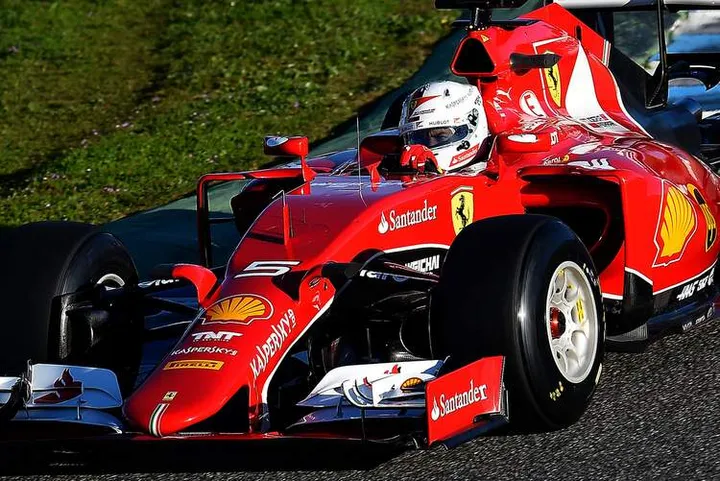 Sebastian Vettel Ferrari Jerez