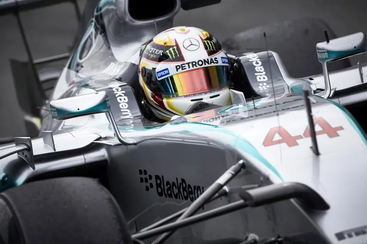 Lewis Hamilton Mercedes Jerez