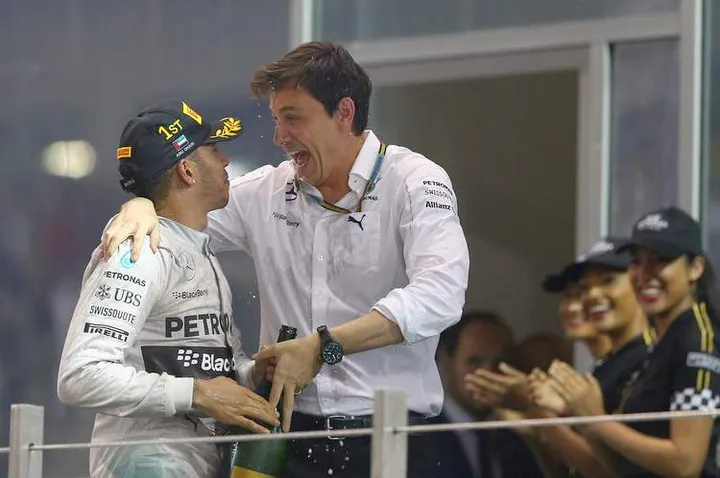 Wolff Hamilton Mercedes
