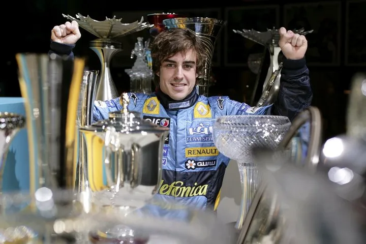 Alonso Renault World Champion F1