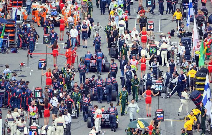 Formula 1 grid