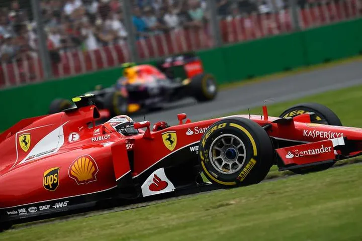 Raikkonen Ferrari Melbourne