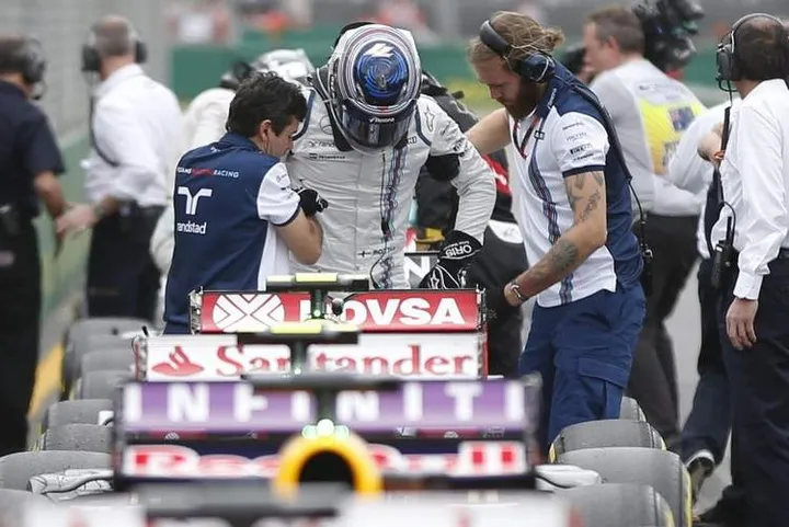 Bottas Injury Melbourne Qualifying Williams