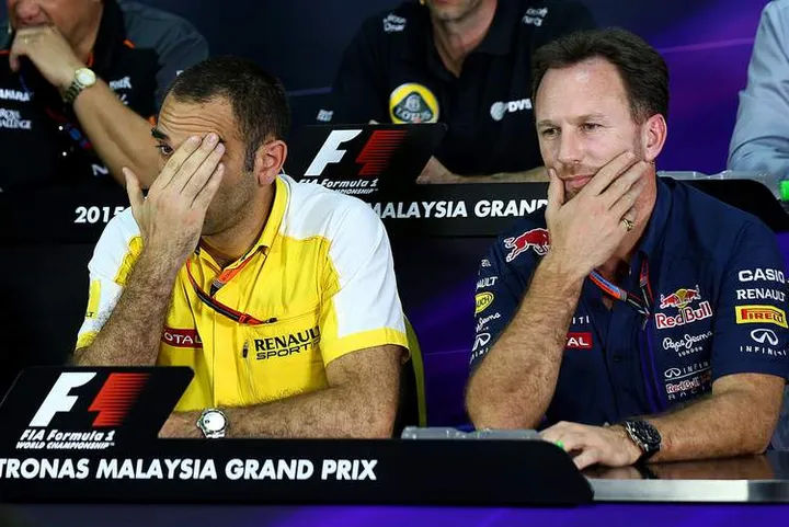 Christian+Horner+Cyril+Abiteboul