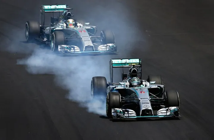 Hamilton Rosberg Mercedes