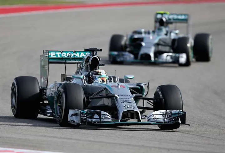 Nico+Rosberg+Lewis+Hamilton