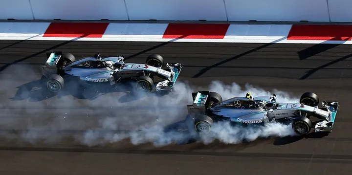 Nico+Rosberg+Lewis+Hamilton