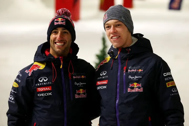 Kvyat Ricciardo