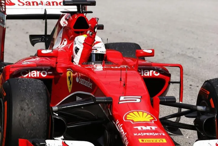 Vettel Malaysia Ferrari