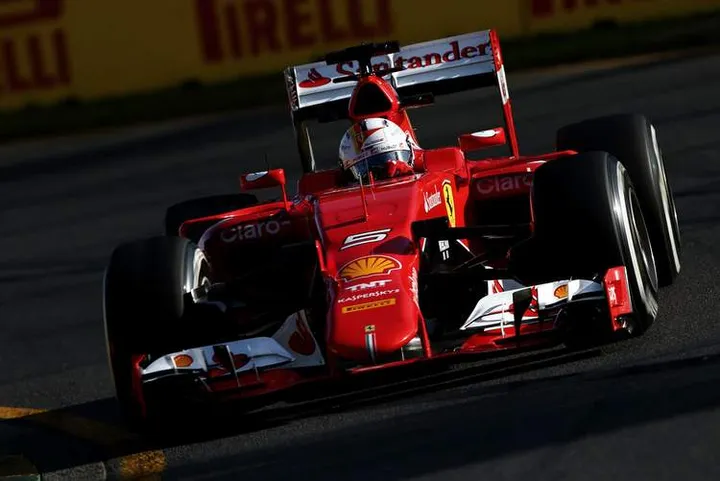 Sebastian+Vettel+Australia+Ferrari