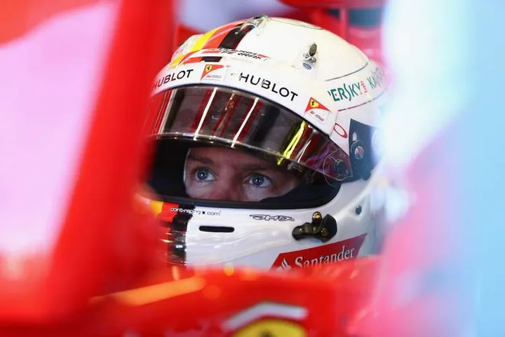 Sebastian+Vettel+Australia+Ferrari
