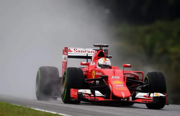 Sebastian Vettel Ferrari Malaysia