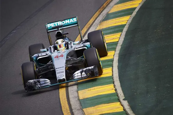 Hamilton Melbourne Qualifying