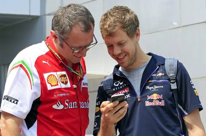 Vettel Domenicali