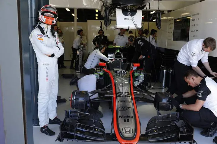 Jenson Button McLaren