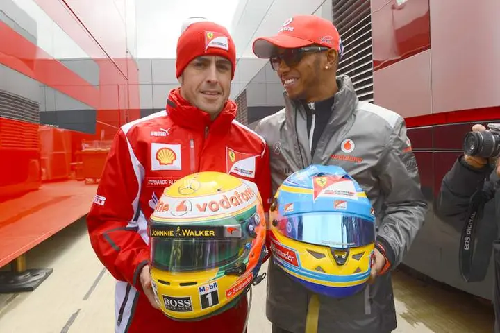 Ferrari Fernando Alonso Lewis Hamilton