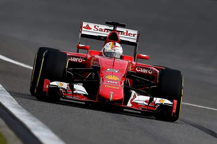 Vettel Ferrari China