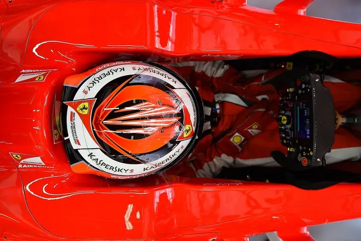 Raikkonen Ferrari Bahrain 