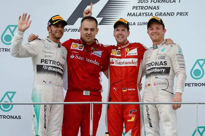 Vettel hamilton Rosberg