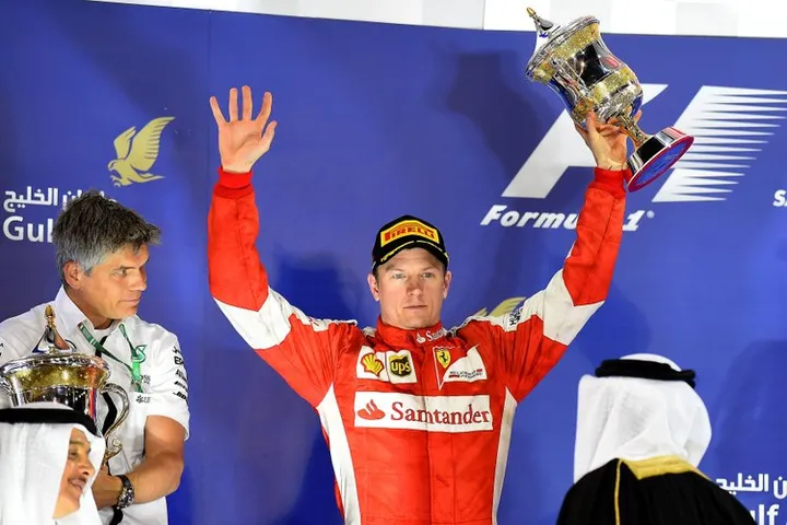Raikkonen Bahrain Ferrari