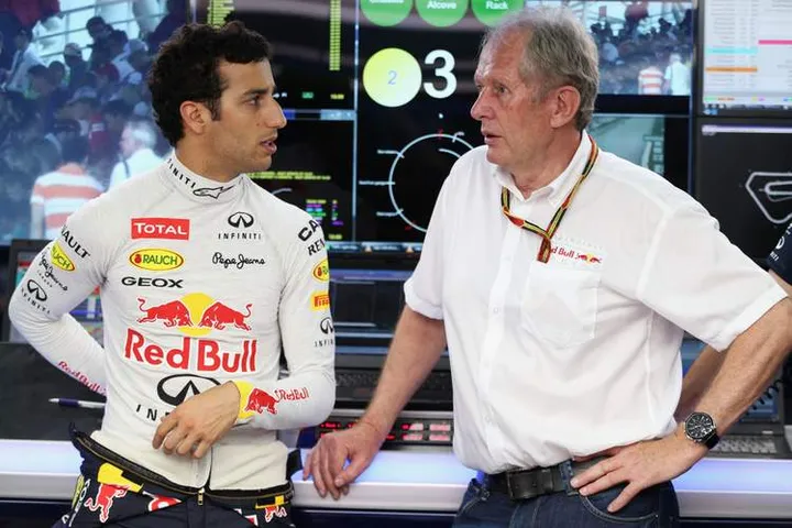 Ricciardo; Helmut Marko