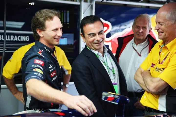 Horner+Marko+Ghosn+F1+Renault+Red+Bull