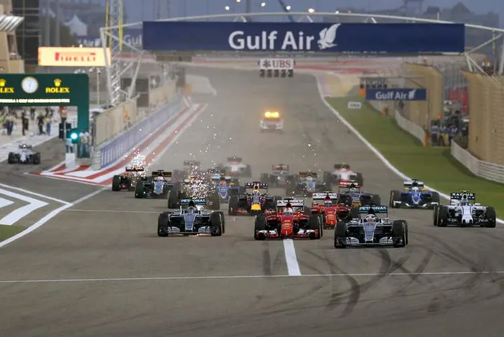 Formula 1 start