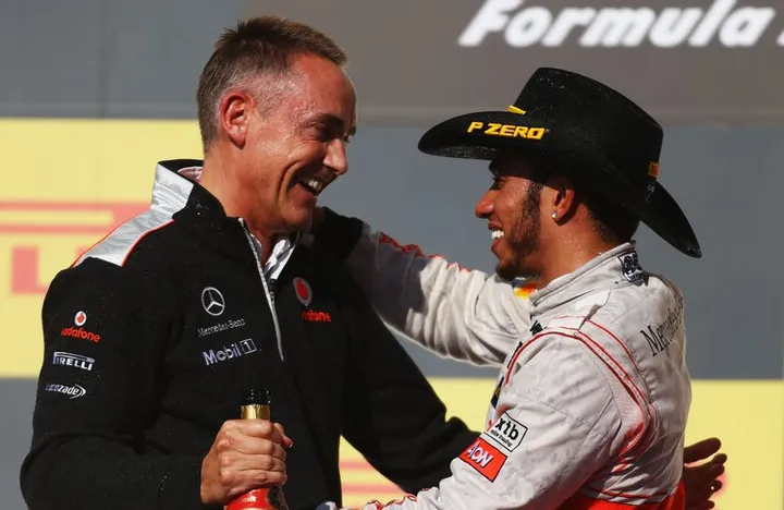 Hamilton+Whitmarsh+F1