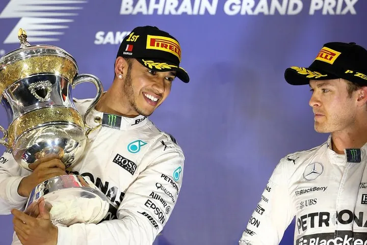 Hamilton+Rosberg+Bahrain