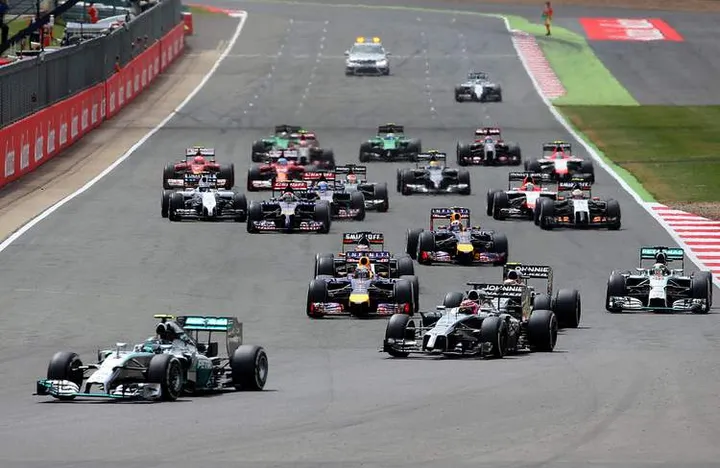 British Grand Prix 2014 start
