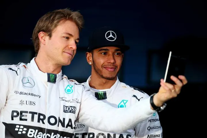 Nico+Rosberg+Lewis+Hamilton+F1