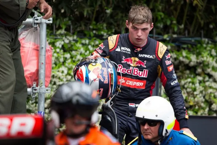 Verstappen Monaco Crash