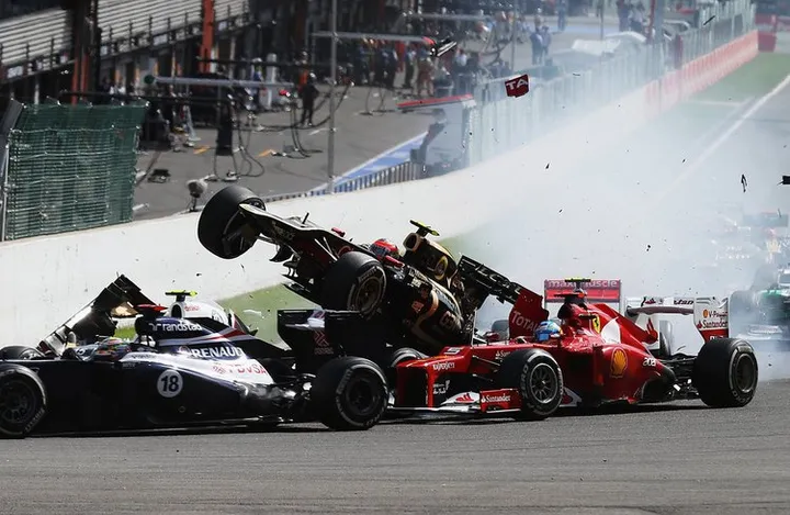 Romain Grosjean (FRA) Lotus F1 E23.Spanish Grand Prix, Sunday 10th May 2015. Barcelona, Spain.