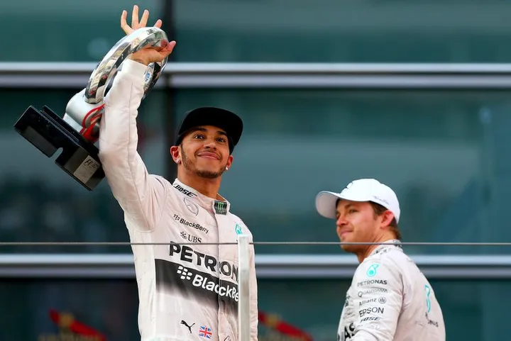 Lewis+Hamilton+Nico+Rosberg