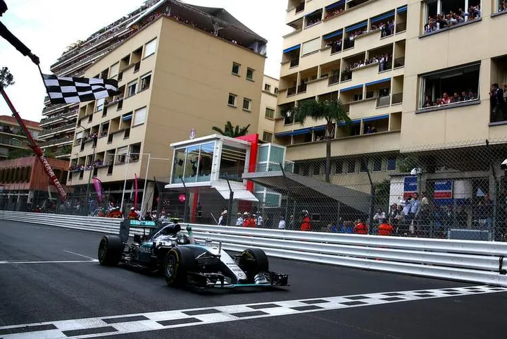 F1+Grand+Prix+of+Monaco+Hamilton
