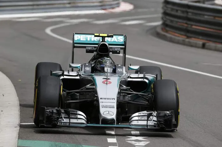 Rosberg Monaco Practice