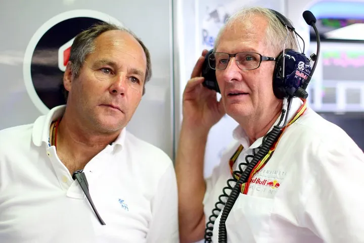 Helmut+Marko+Gerhard+Berger