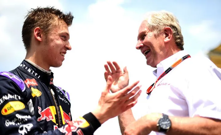 Helmut+Marko+Kvyat