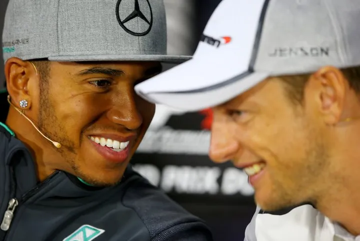 Lewis+Hamilton+Jenson+Button