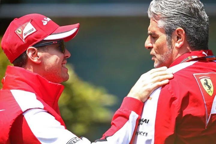 Maurizio+Arrivabene+F1+Grand+Prix+China+Qualifying+Vettel