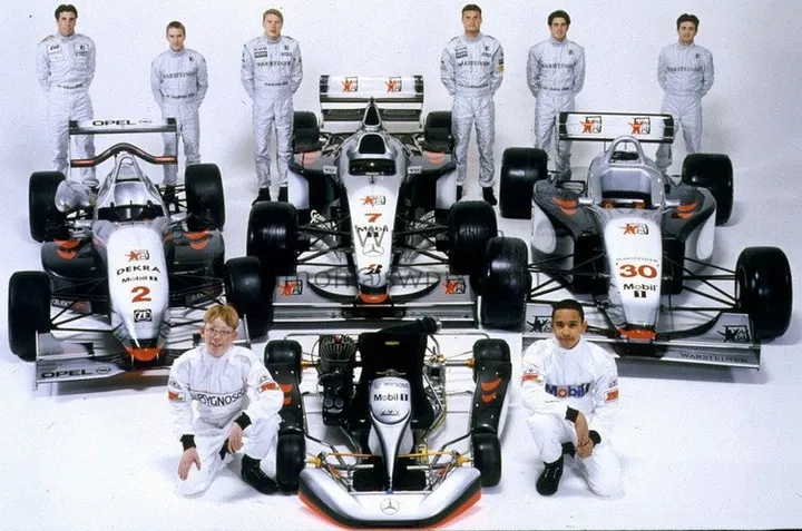 Mercedes team