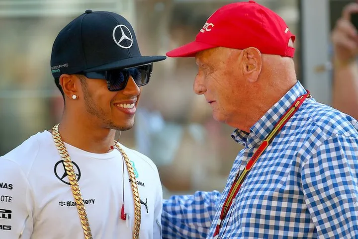 Niki+Lauda+Lewis+Hamilton