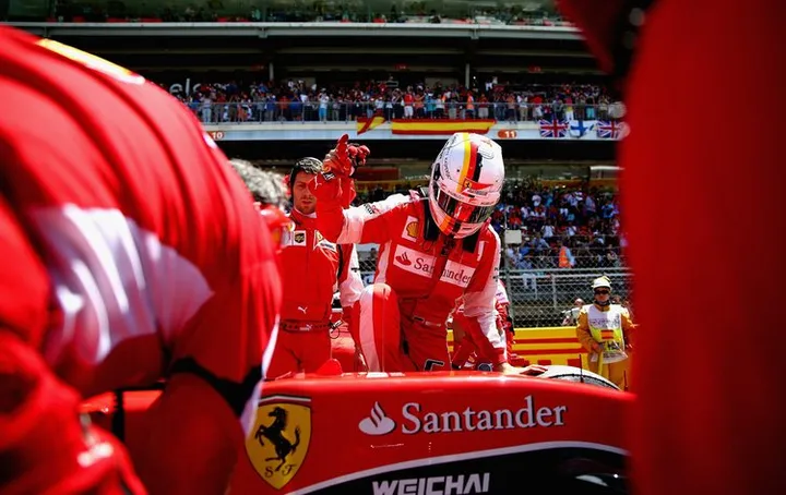 Sebastian+Vettel+Spanish+F1+Grand+Prix