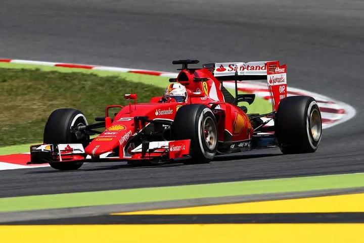 Sebastian+Vettel+Spanish+F1+Grand+Prix+Practice