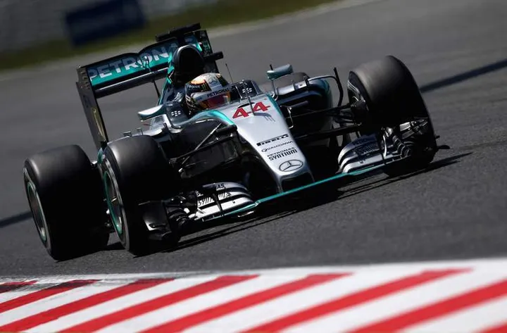 Spanish+F1+Grand+Prix+Qualifying+Hamilton