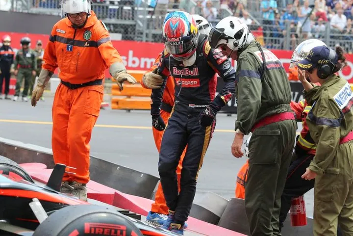 Verstappen Monaco Crash