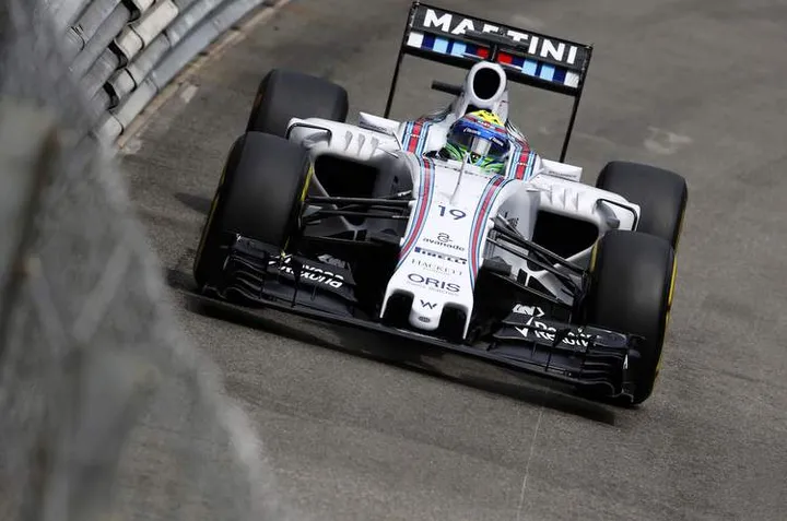 Monte Carlo, Monaco. Thursday 21 May 2015. Felipe Massa, Williams FW37 Mercedes. Photo: Steven Tee/Williams ref: Digital Image _X0W8860