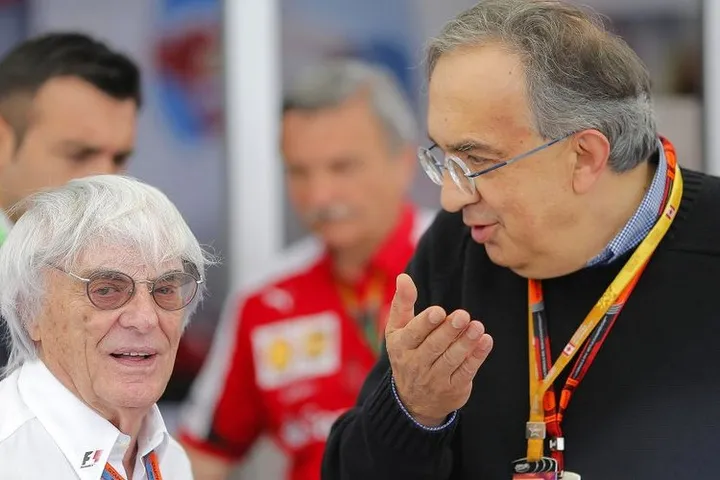 Marchionne Ecclestone