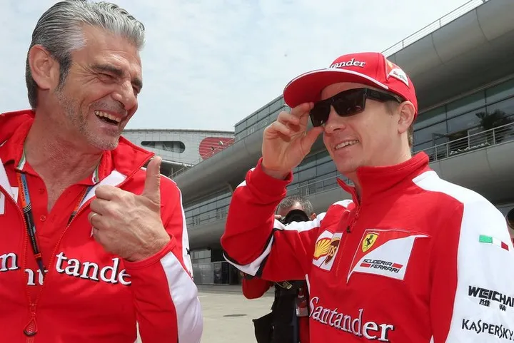 Arrivabene Raikkonen