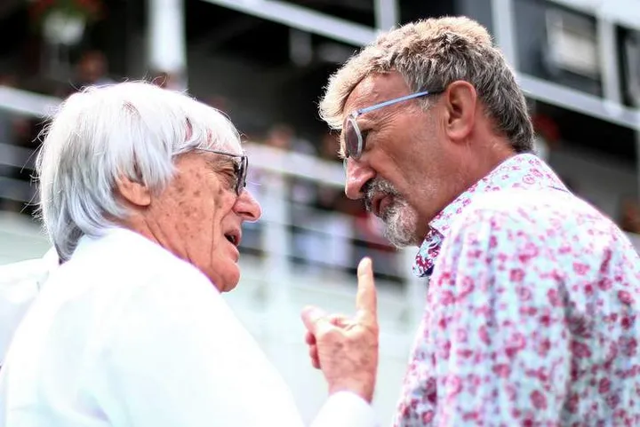 Bernie+Ecclestone+Eddie+Jordan+Spanish+F1